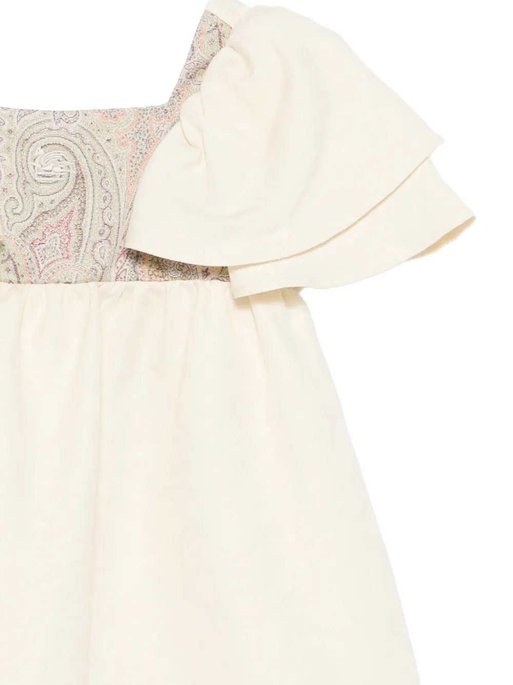 Повседневное платье Etro Kids, бежевый — фото 3