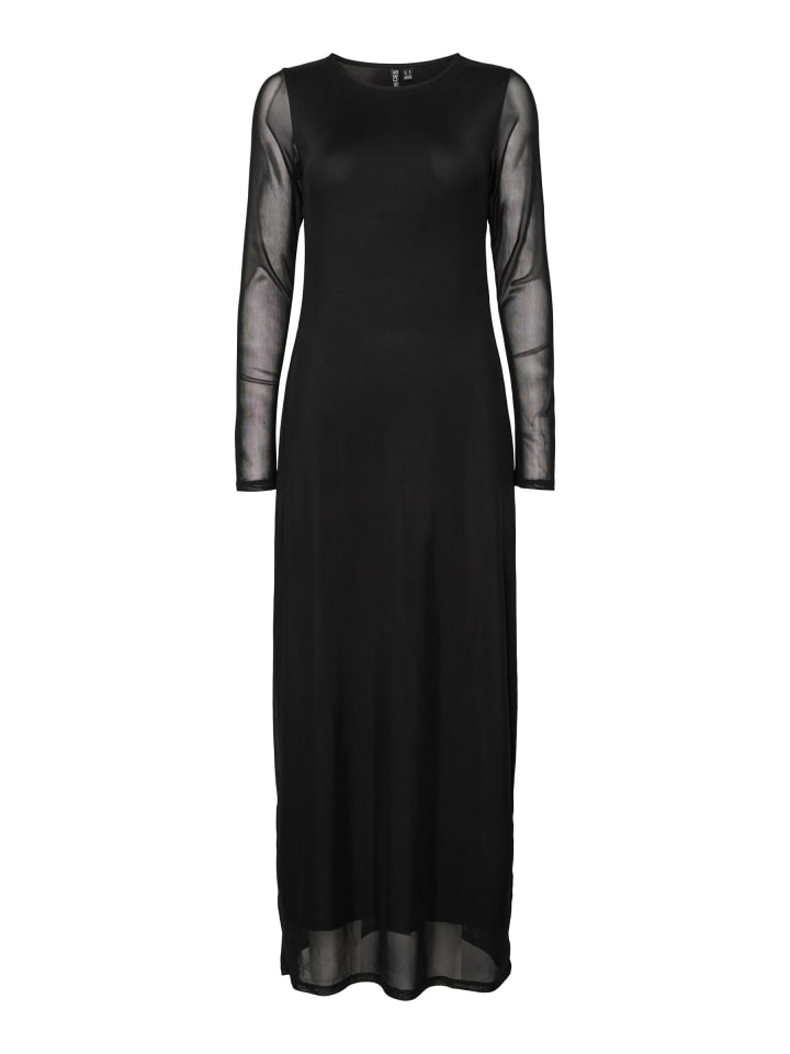 

Длинное платье Pieces, черный