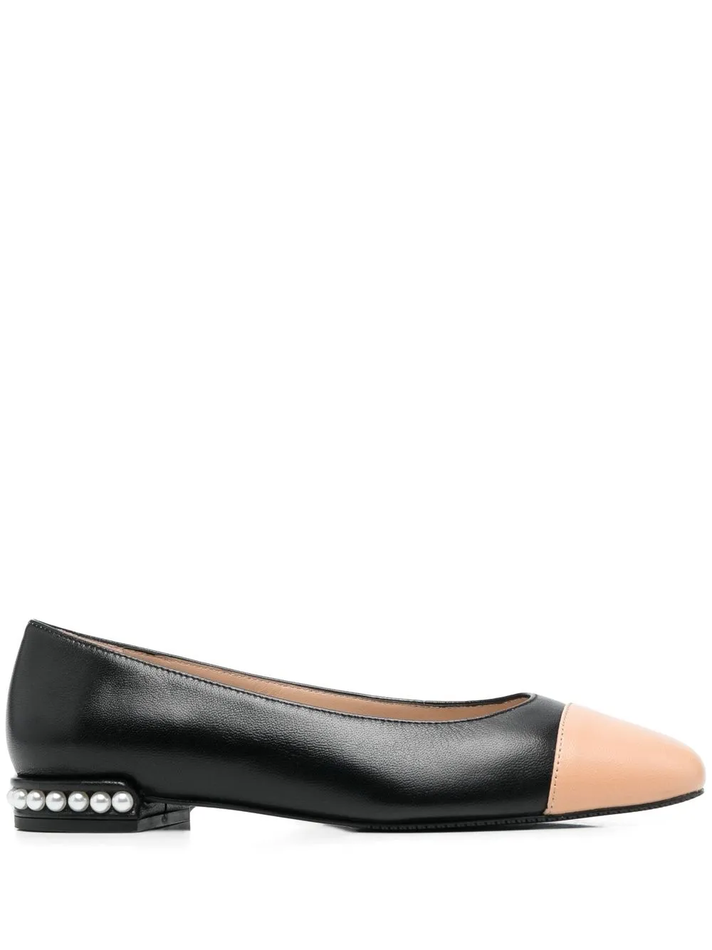 Туфли с искусственным жемчугом Stuart Weitzman, черный