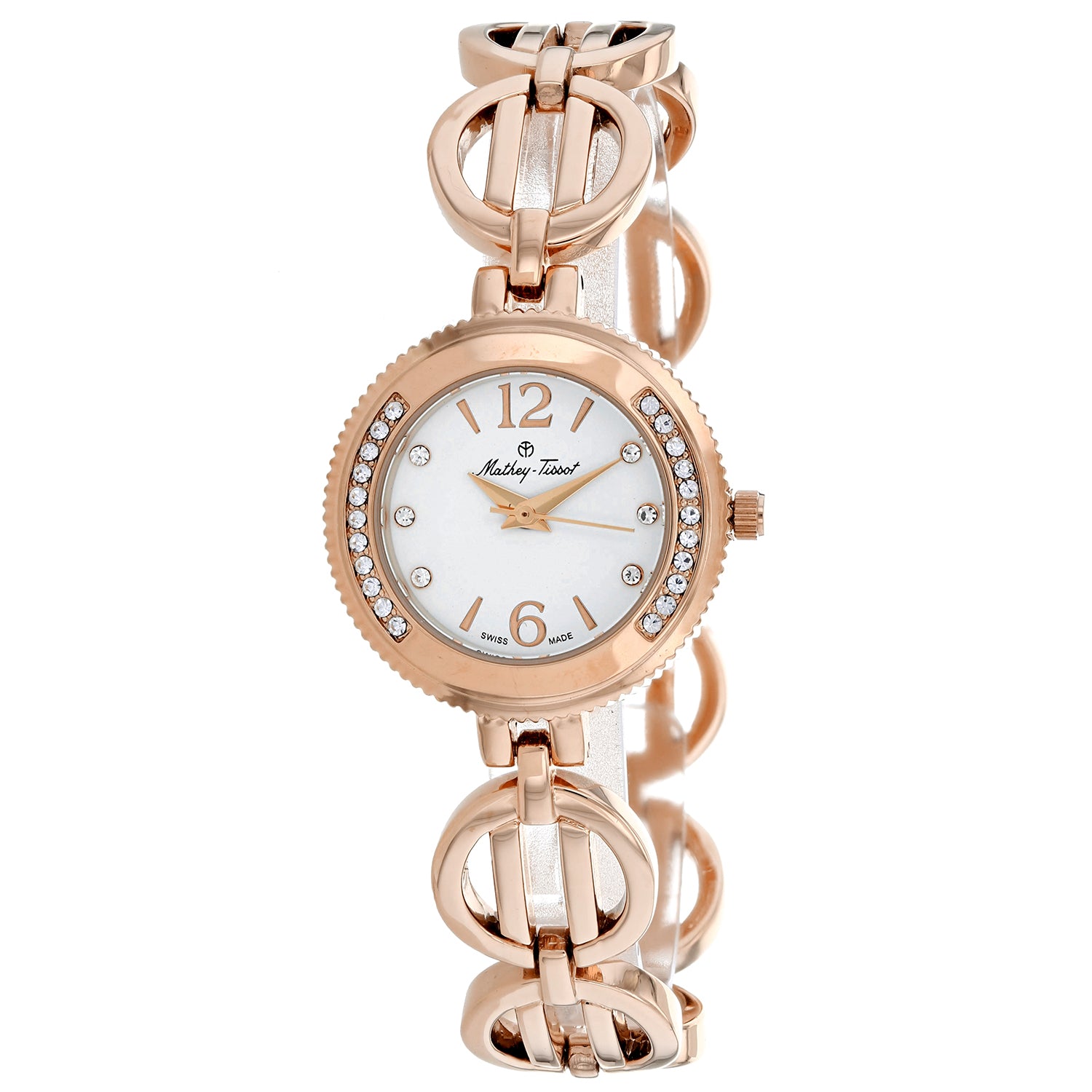 

Женские часы Mathey Tissot Fleury 1496 с белым циферблатом