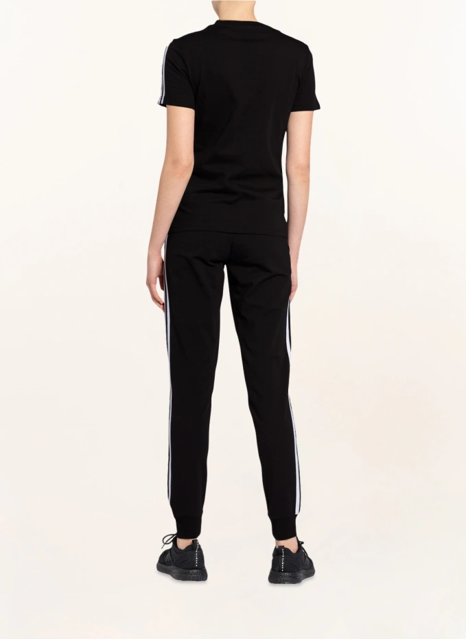 Футболка loungewear essentials Adidas, черный — фото 3