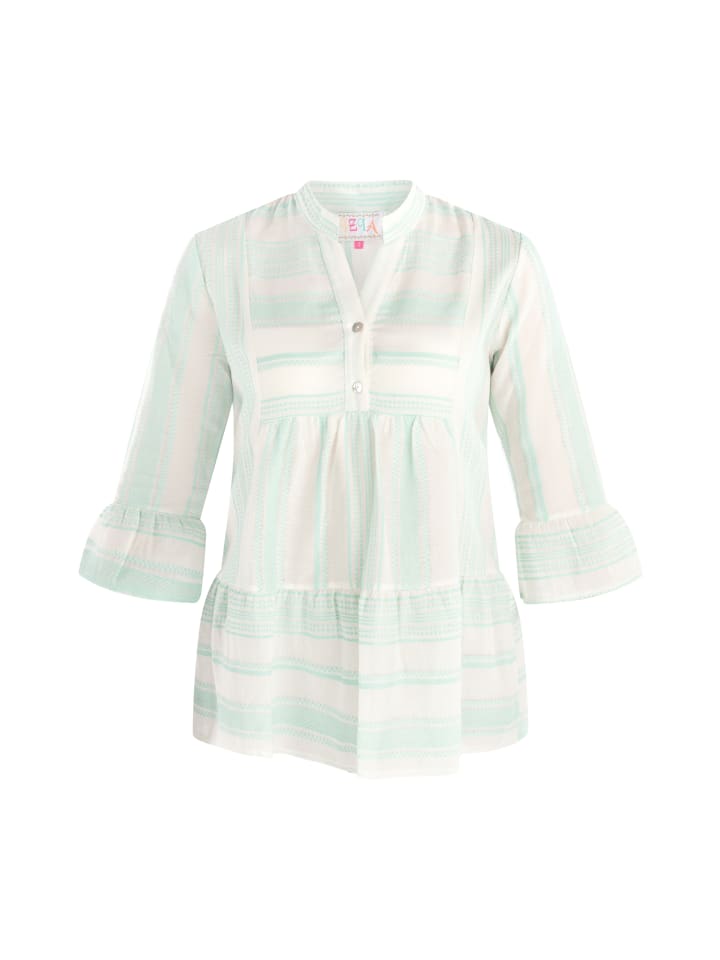 

Женская рубашка бежевого цвета IZIA