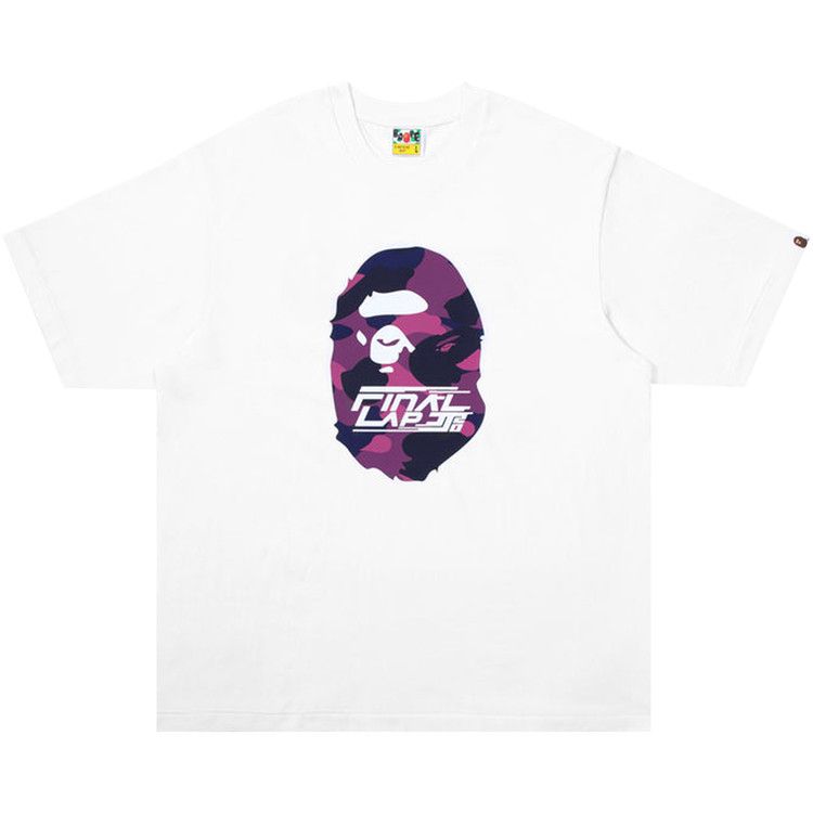 

Футболка BAPE x Jj Lin Ape Head Relaxed Fit Tee, White