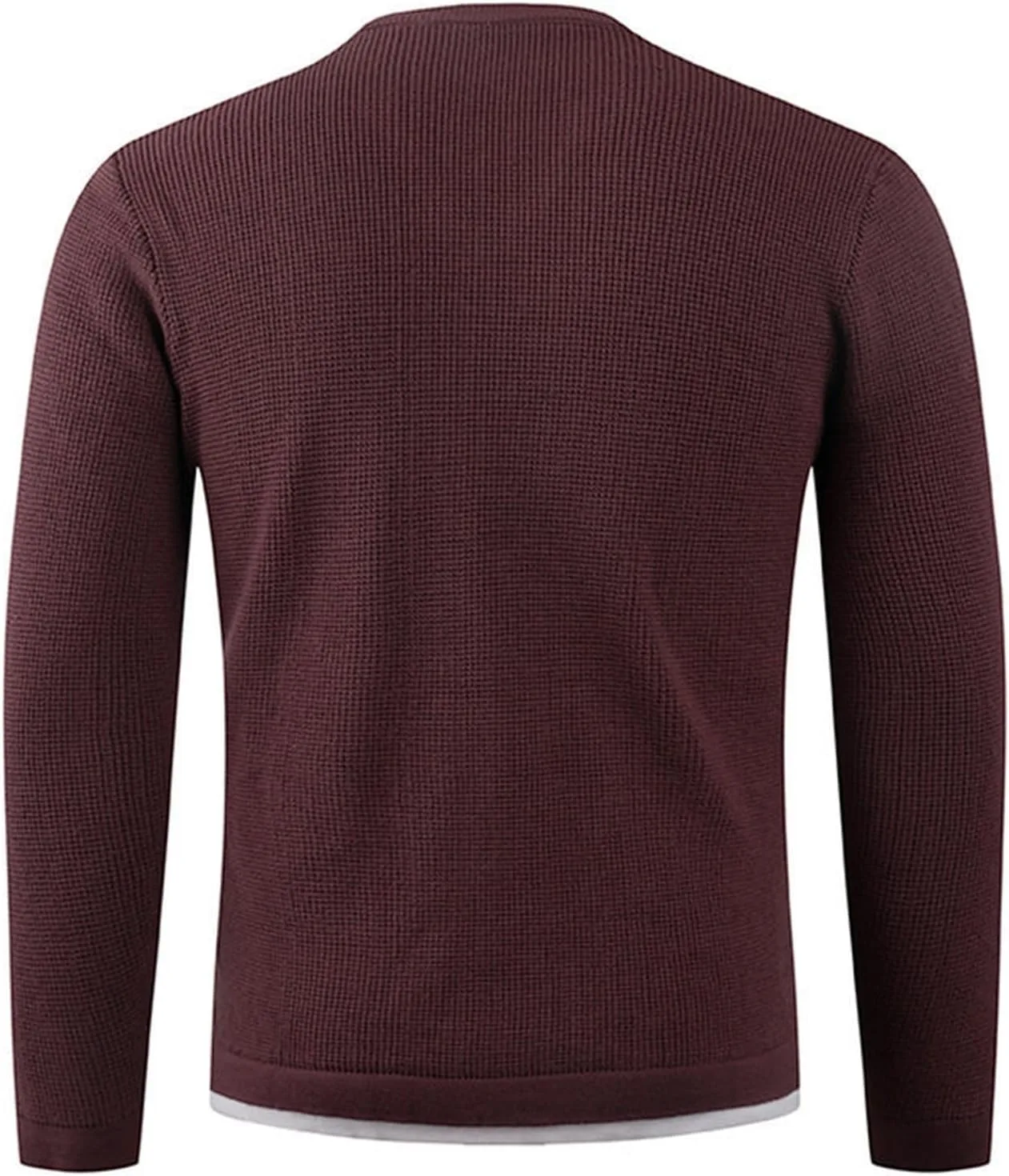 Мужской свитер-пуловер Crewneck Slim Fit — фото 4