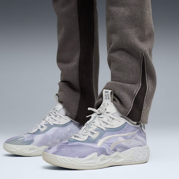 Мужские баскетбольные кроссовки Puma X Lamelo Ball Mb.04, серый — фото 2