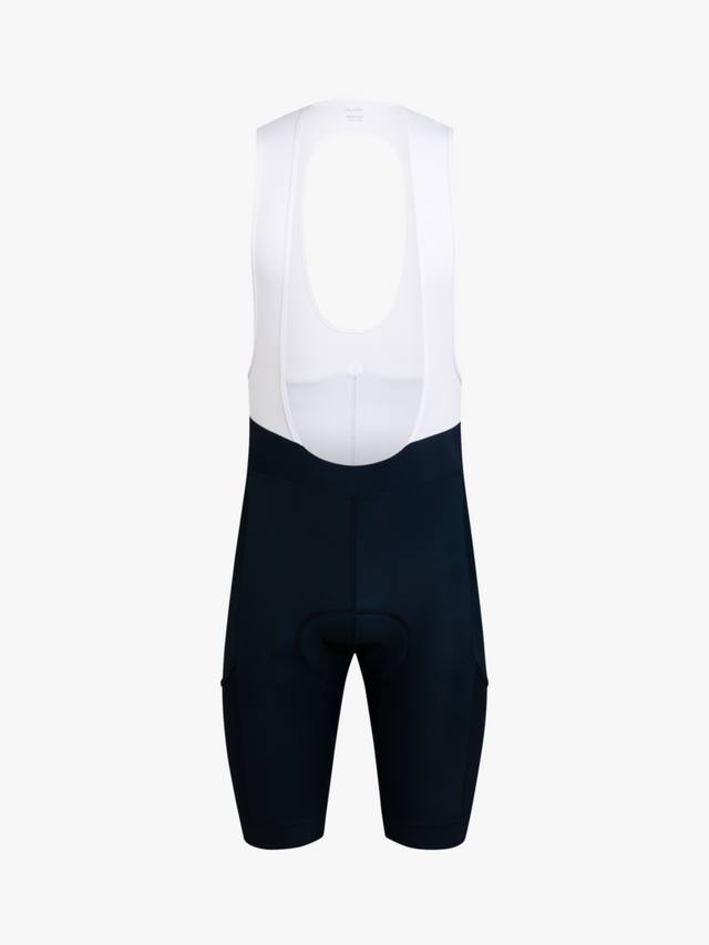 

Мужские шорты-нагрудники core cargo Rapha, цвет Dark Navy/White