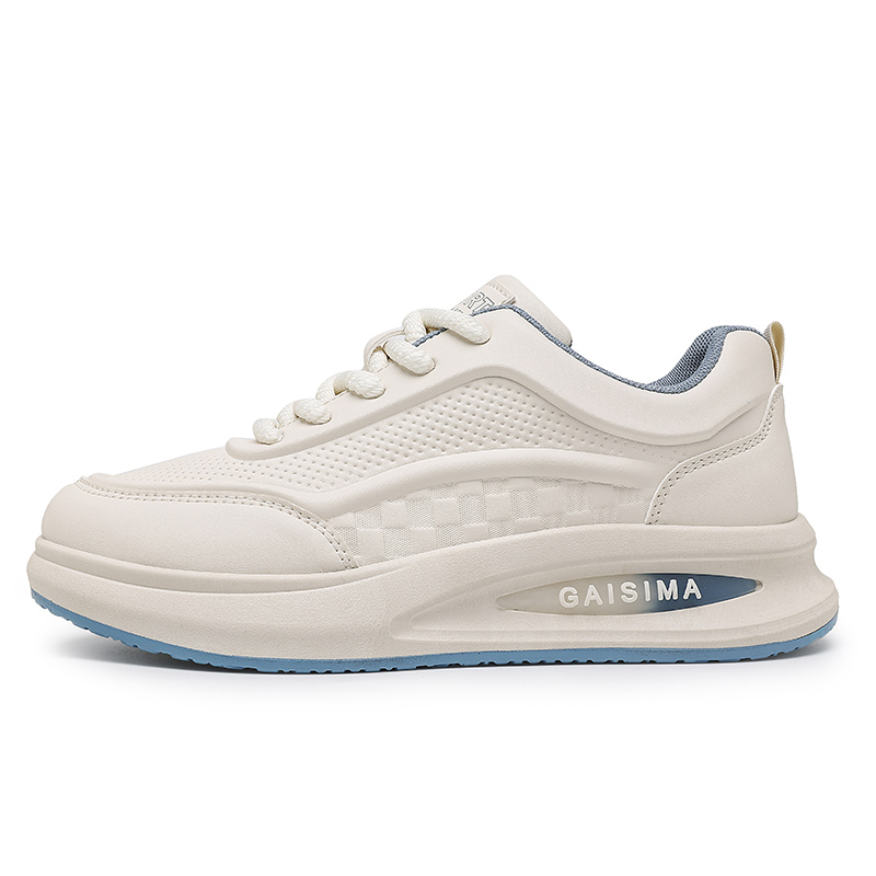 

GAISIMA Мужские низкие повседневные туфли бежево-голубые, цвет Beige Blue