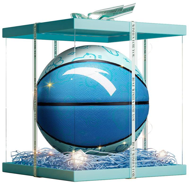 

Китайский резиновый баскетбольный мяч teal размер 5/7 для тренировок и соревнований unisex ANTA