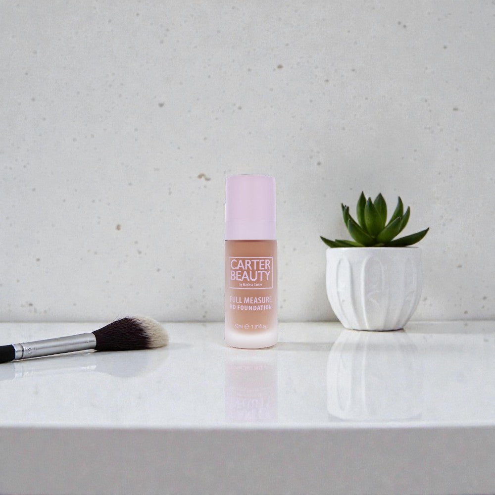 Тональный крем Full Measure HD Foundation - Pecan Pie от Carter Beauty для женщин - 1,01 унции, прозрачный — фото 2