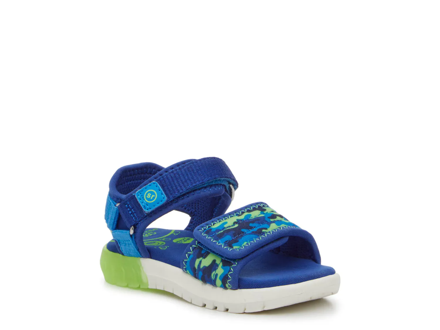 

Сандалии Kitt Light-Up Sandal Stride Rite, цвет blue_greencamoprint