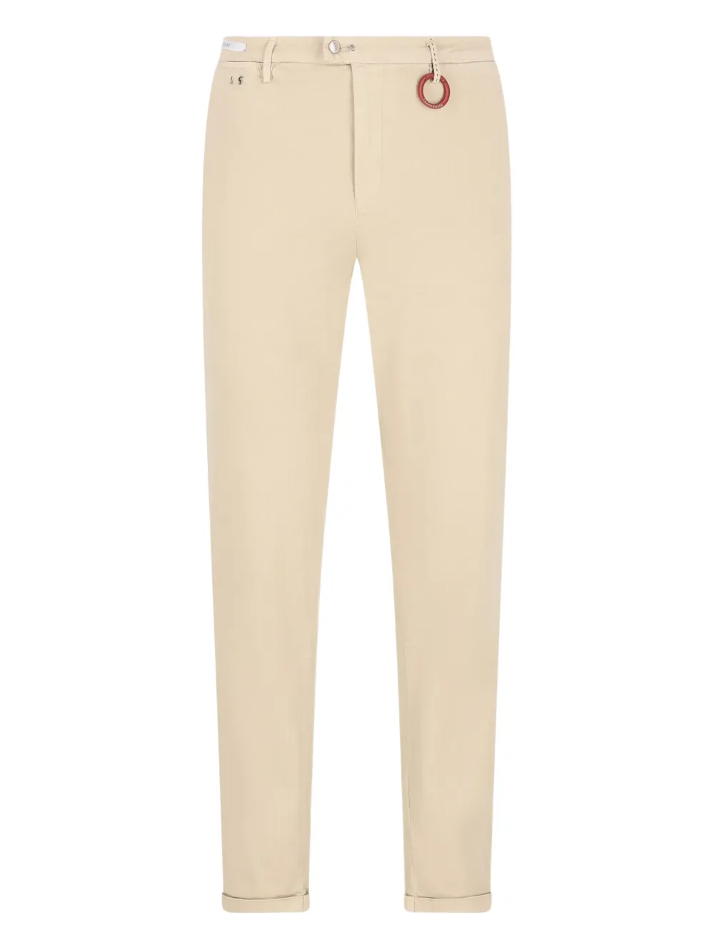 

Брюки с металлическим кольцом Sartoria Tramarossa, нейтральный