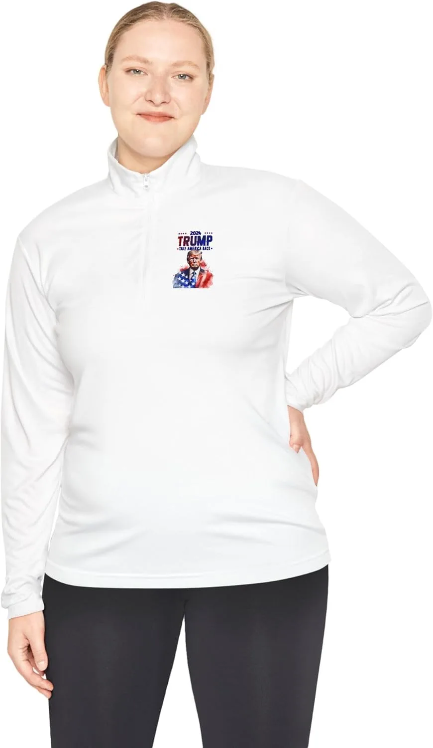 

Толстовка Trump Patriotic Unisex Quarter-Zip