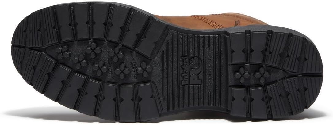 Timberland PRO мужские рабочие ботинки Montauk 6 дюймов с защитным стальным носком и водонепроницаемостью, Medium Brown — фото 4
