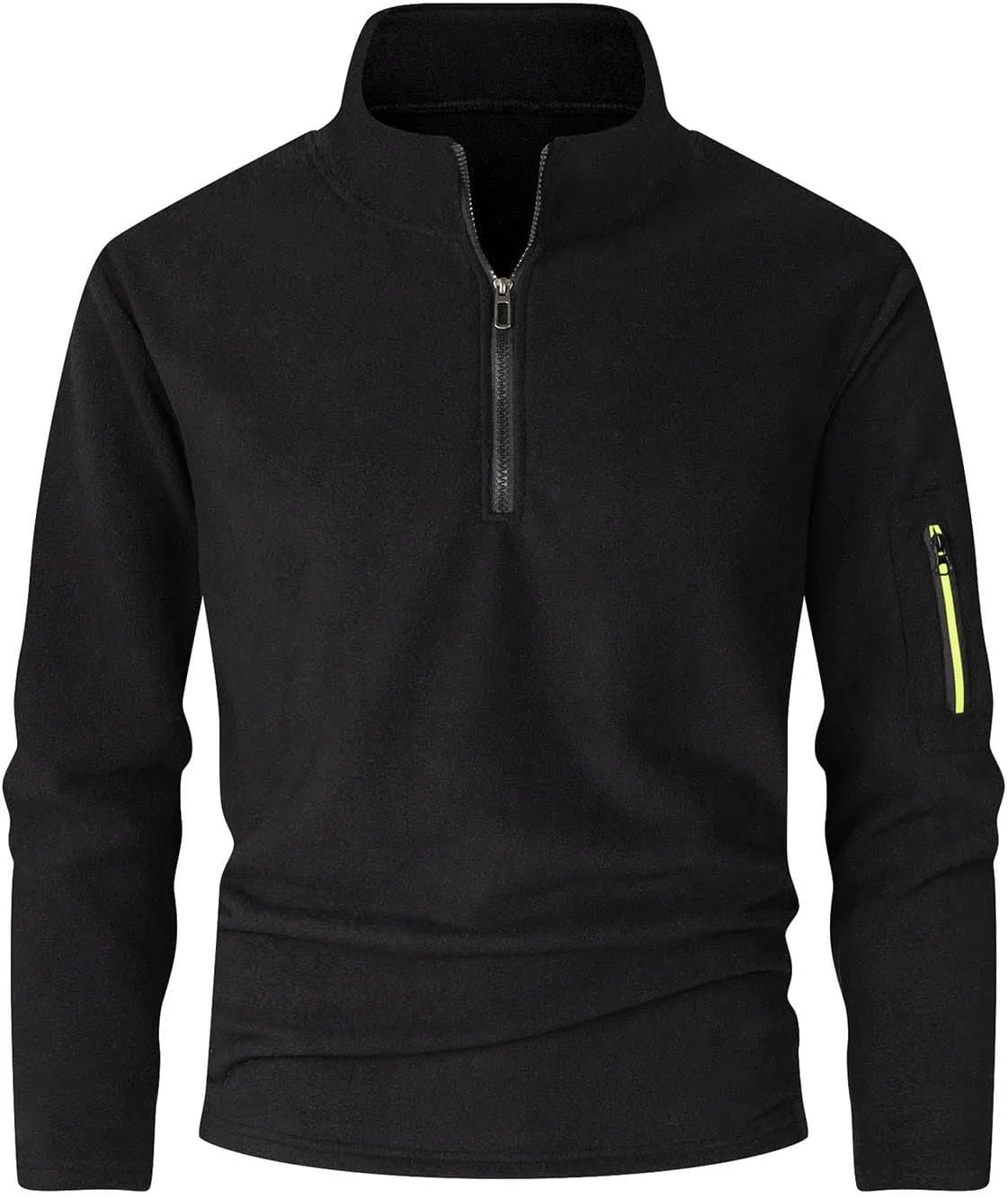 

Мужская флисовая толстовка с воротником стойкой и длинными рукавами Sdwingk