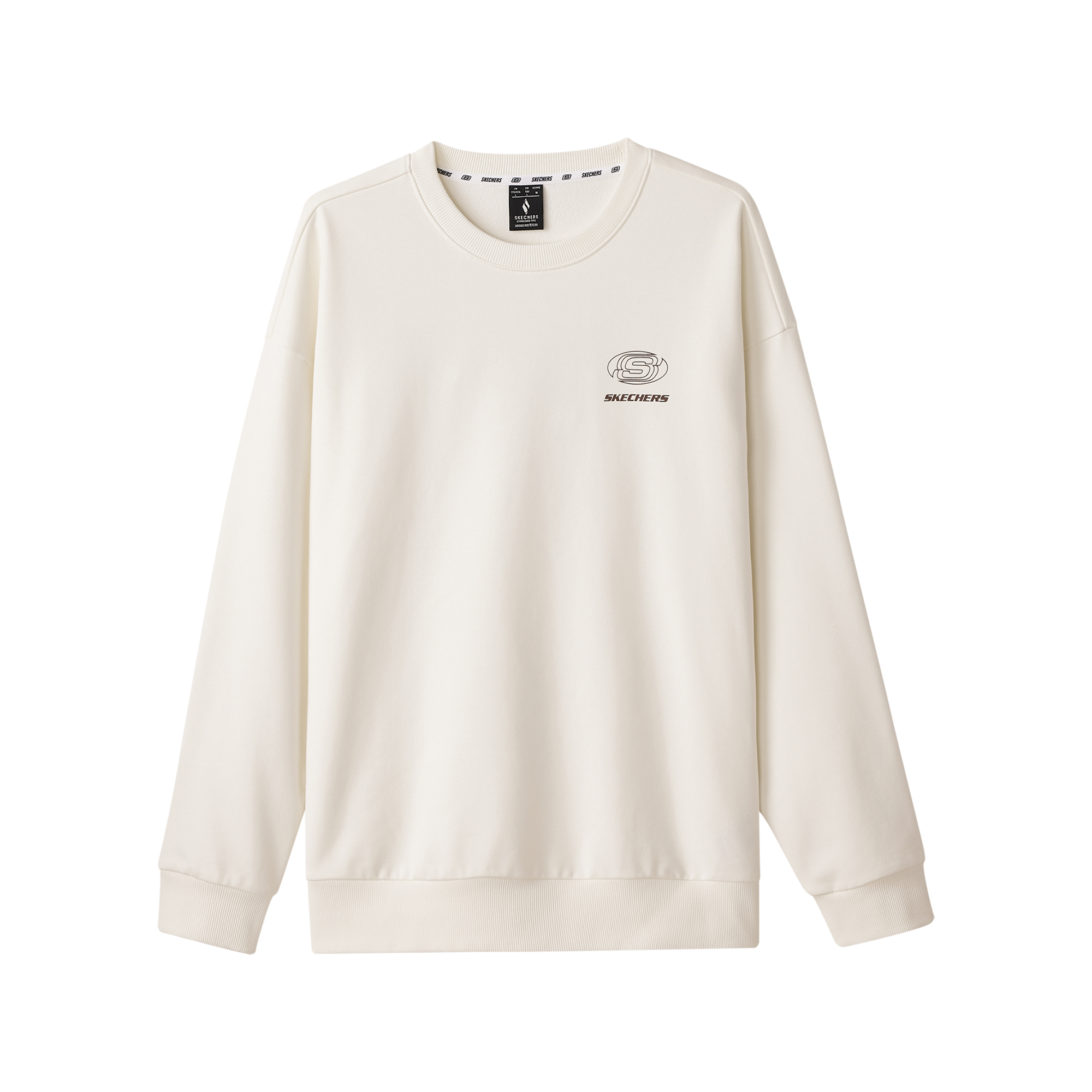 

Skechers Толстовка унисекс из коллекции Sports Life Marshmallow White