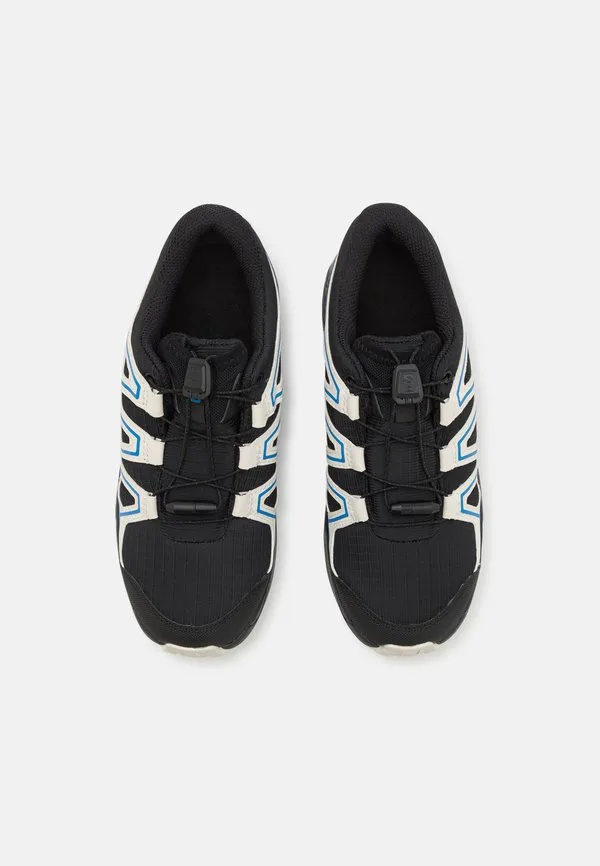 Унисекс походные ботинки speedcross Salomon, Black/Vanilla Ice/French Blue — фото 4