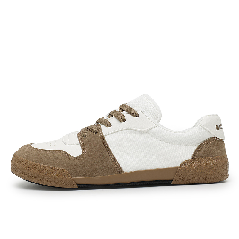 

Warrior Износостойкие, легкие, дышащие и нескользящие Низкие парусиновые кеды унисекс, белый с хаки