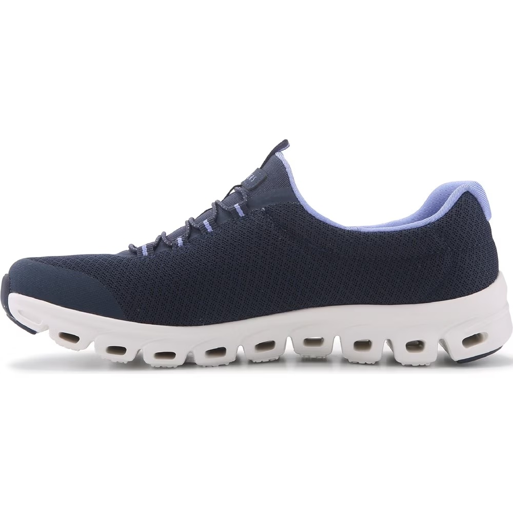 Упругие кроссовки Glide-Step Skechers, синий — фото 3