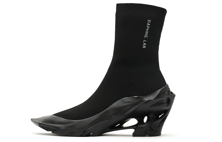 Ботильоны женские 7,5 см DAPHNE LAB, Modern Black