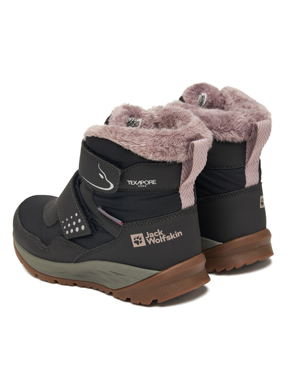 Сапоги для снега Polar Bear-g Texapore High Vc K A62146 Jack Wolfskin, черный — фото 3