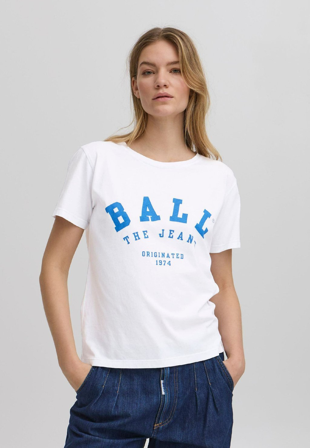 

Футболка с принтом BAMALDINI BALL, белый