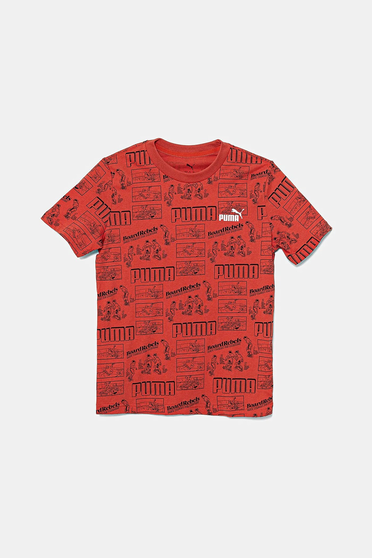 

Футболка детская хлопковая MID90S AOP Tee Puma, красный