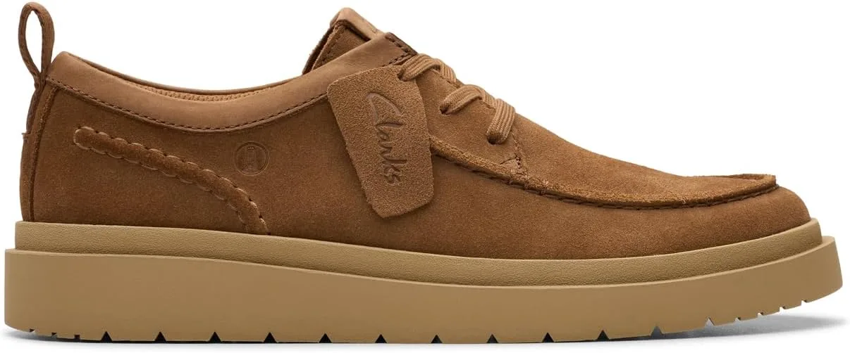 Мужские лоферы Clarks Polden, цвет Cola Suede