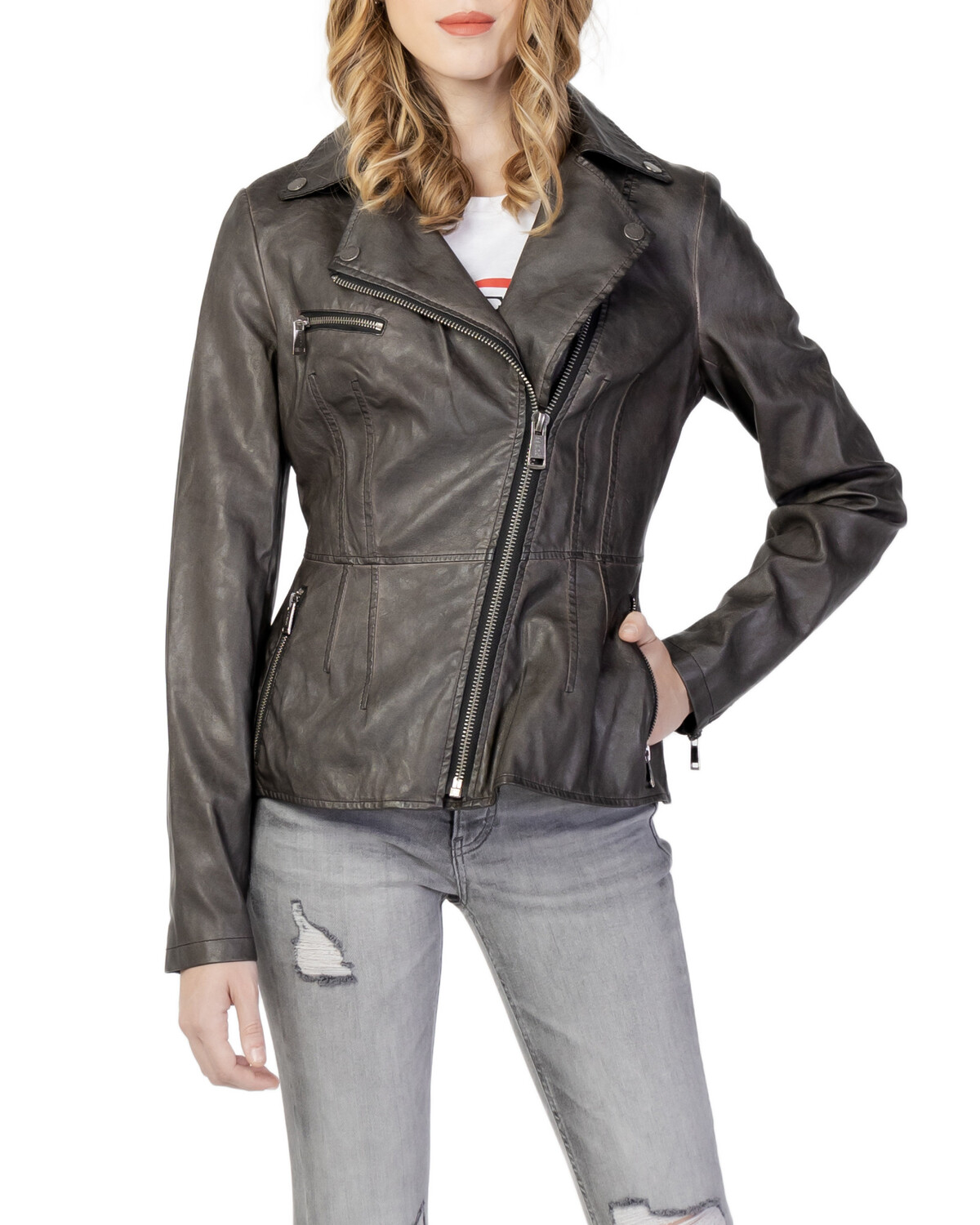 

Косуха Guess женская, серый