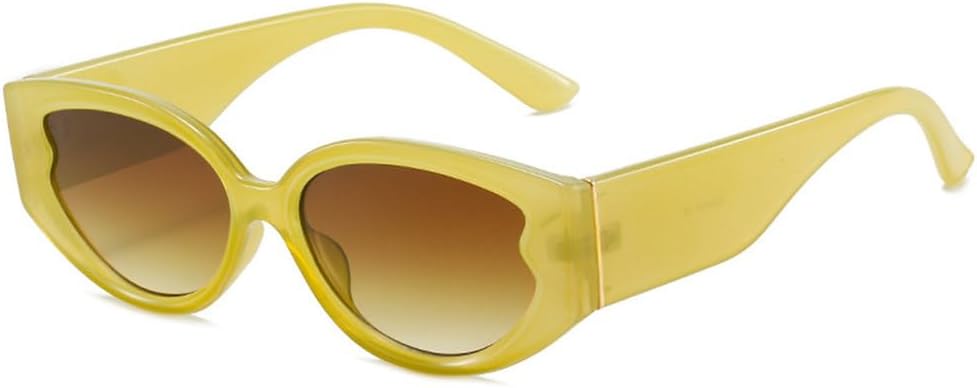 

Популярные модные женские солнцезащитные очки «кошачий глаз» с гелевой расцветкой, ретро-очки овальной формы с градиентом цвета «чайный глаз», мужские солнцезащитные очки UV400 TYUVIVO, Jelly Green Tea