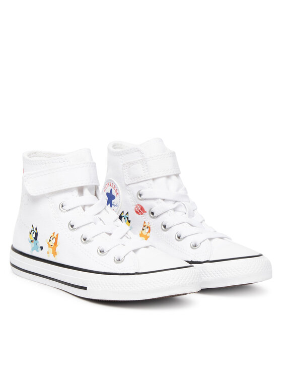 Тканевые кроссовки Converse x Bluey Chuck Taylor All Star Easy On A16715C Converse, белый — фото 2