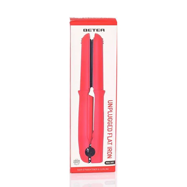 

Беспроводной выпрямитель для волос Unplugged Flat Iron Beter, цвет rojo