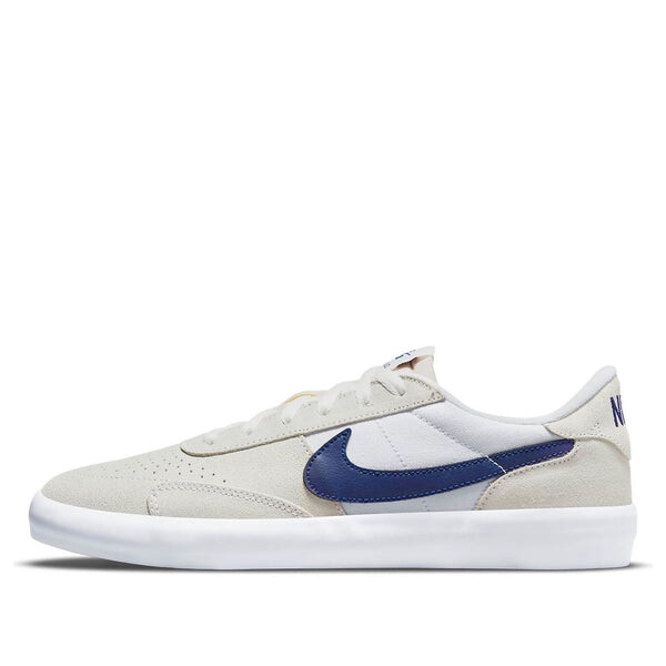 

Кроссовки heritage vulc sb 'white deep royal blue' Nike, бежевый