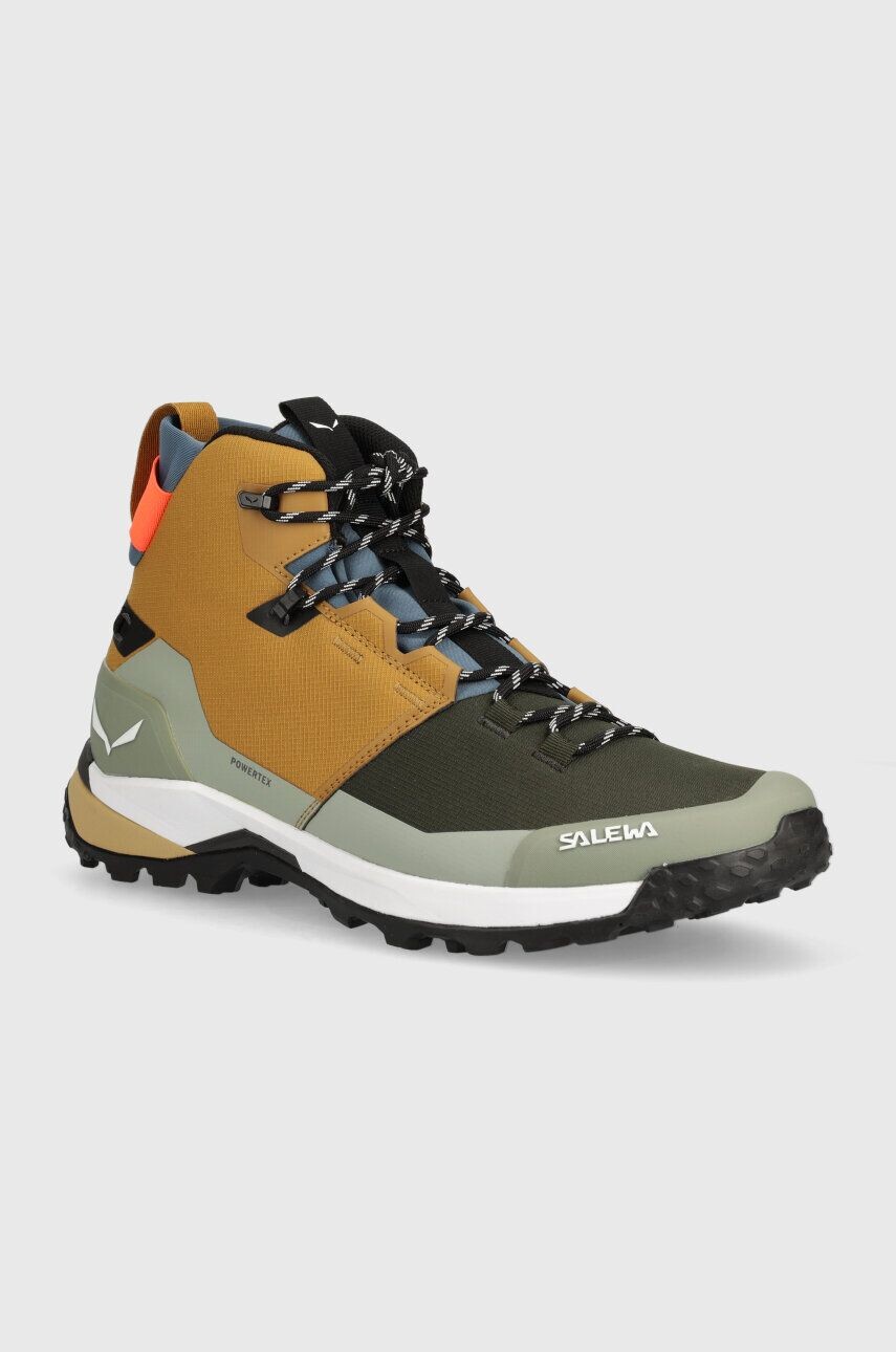 

Обувь Salewa Puez Mid Powertex, коричневый