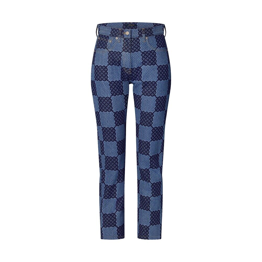 

Джинсы Дамье Louis Vuitton, синий