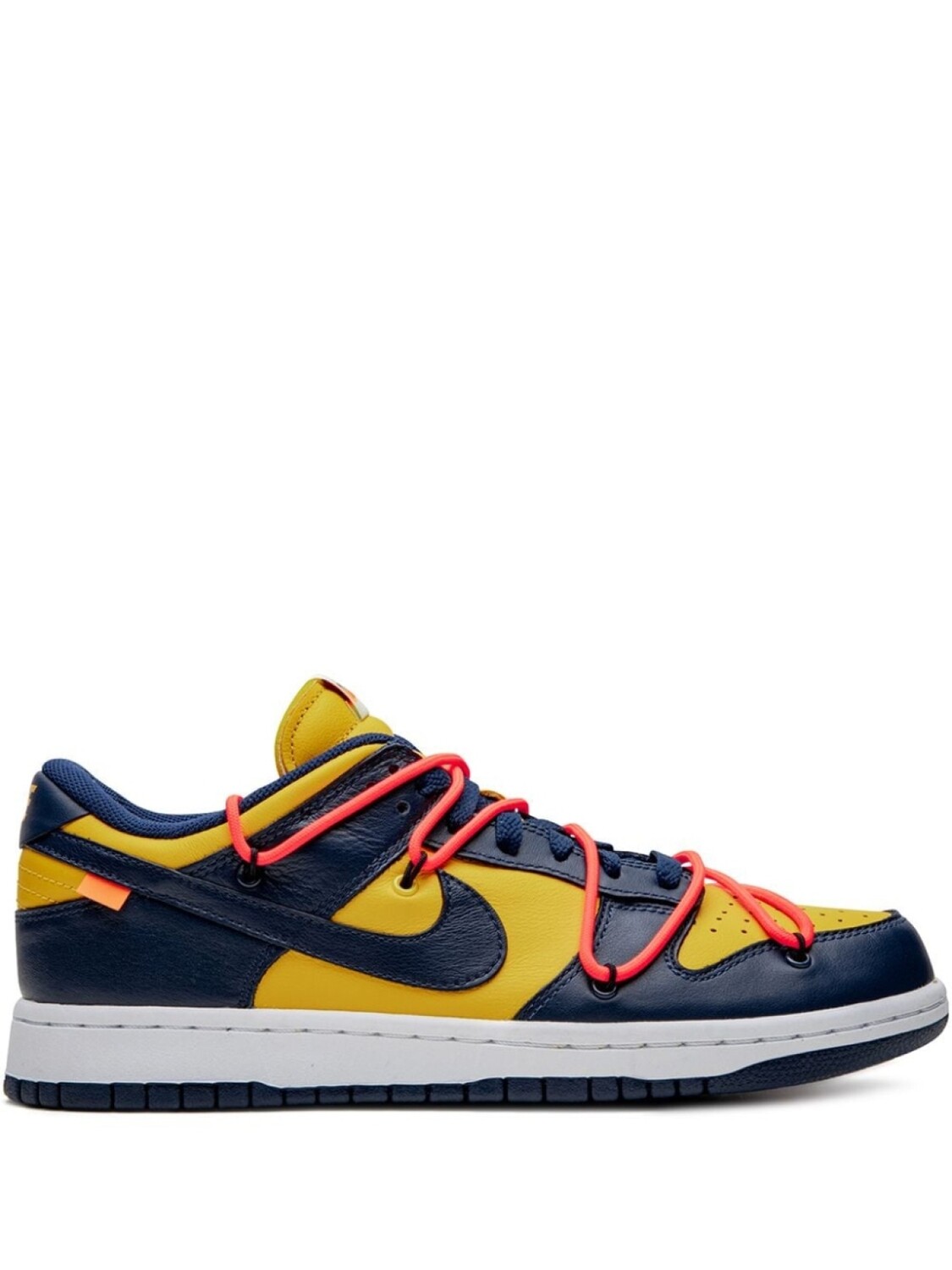 

Кроссовки Dunk Low University Gold Nike X Off-White, синий