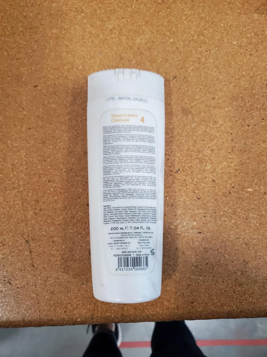 Успокаивающий крем с ромашкой и алоэ вера «Soothing Cream» от Depileve Depilève — фото 4