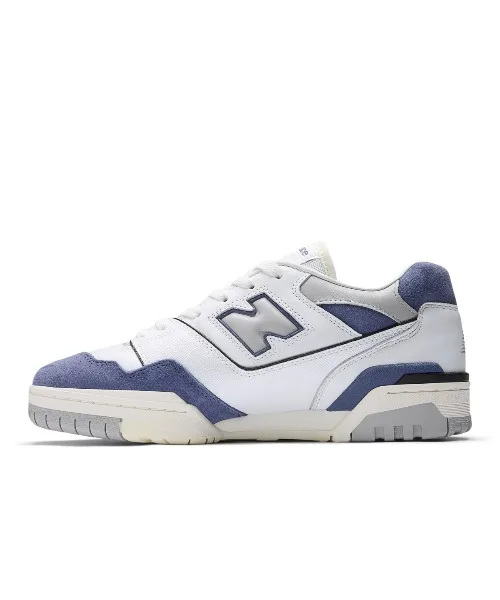 Кроссовки из натуральной кожи New Balance 550 Kinetics белые — фото 3