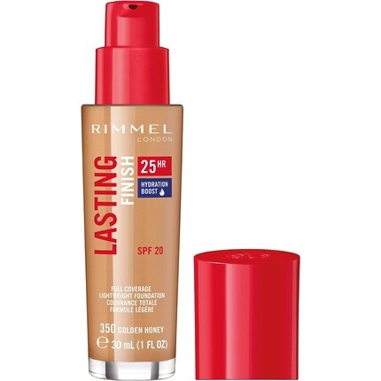 

Rimmel Lasting Finish 30 мл 25-часовой тональный крем Золотой мед 350