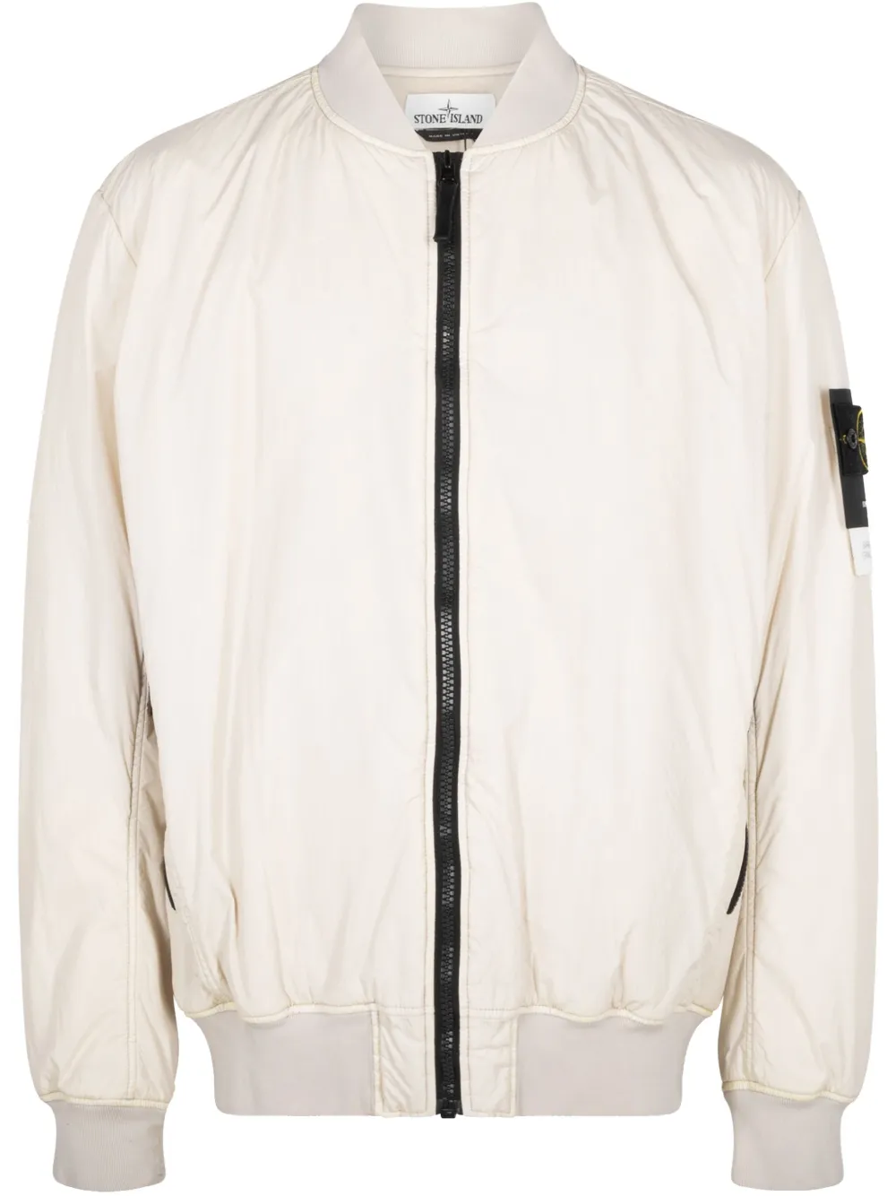 

Бомбер с нашивкой Compass Stone Island, нейтральный