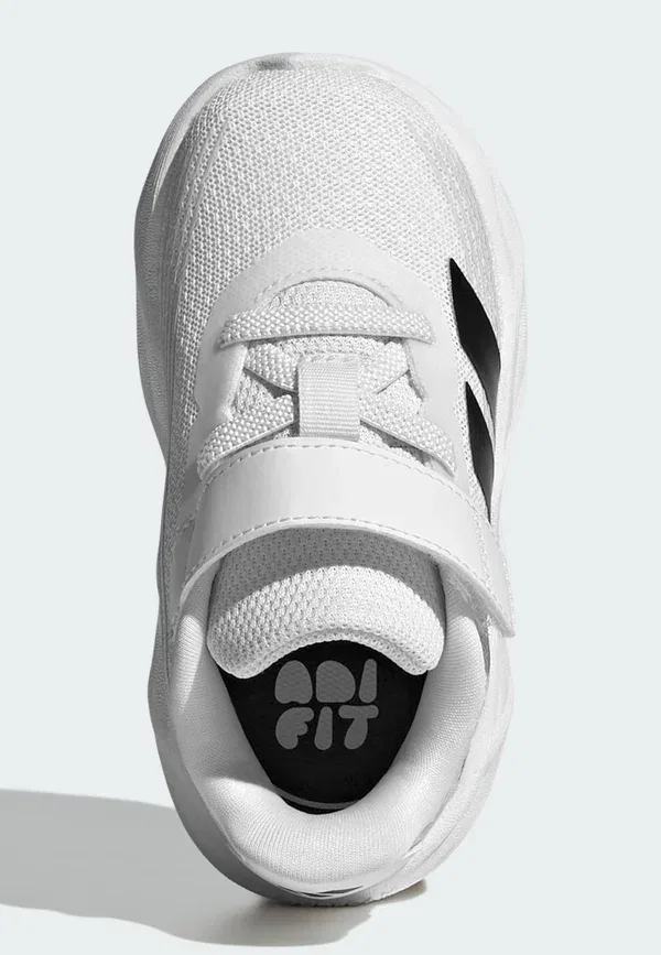 Кроссовки детские Adidas Sportswear Galaxy 8, облачно-белый, основной черный, серый — фото 3