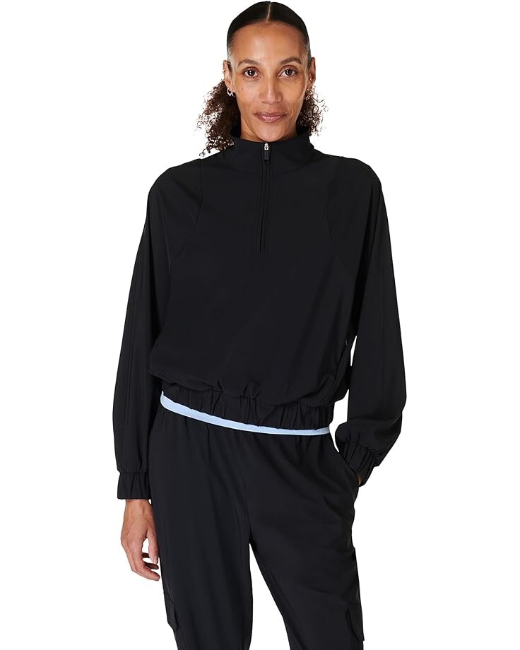 

Пуловер Sweaty Betty Explorer Pullover, черный