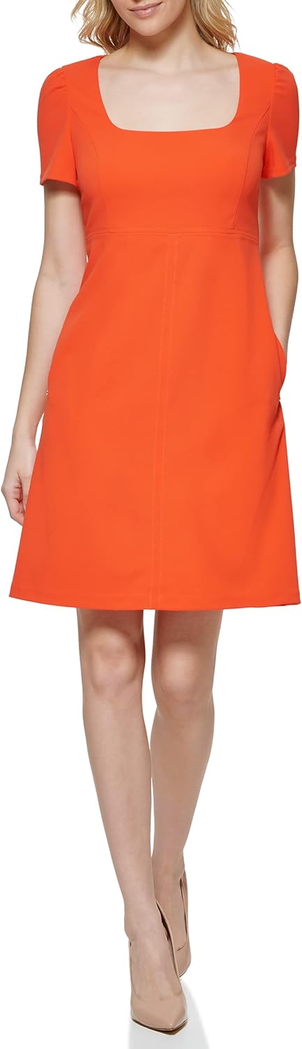 

Tommy Hilfiger Женское платье, облегающая и расклешенная юбка, Grenadine