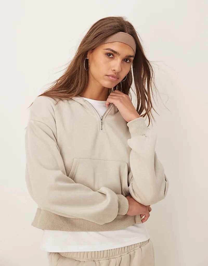 

Толстовка для отдыха на молнии бежевого цвета Urban Threads