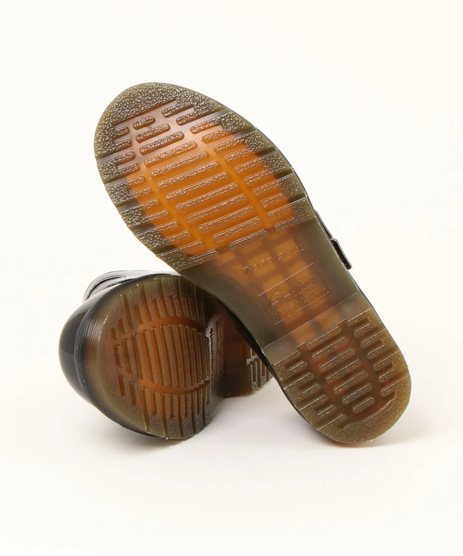 Женские туфли Mary Jane из лакированной кожи 8065 Dr. Martens черные — фото 3
