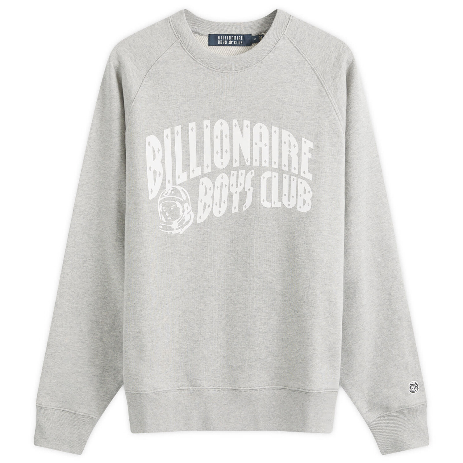 

Толстовка Billionaire Boys Club Arch Logo Crewneck Sweatshirt, цвет Heather Grey