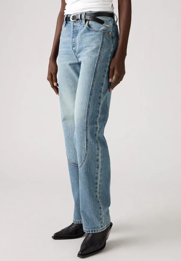 501 ковбойские брюки-чапсы 90-х годов, прямые джинсы Levi'S, Free Range