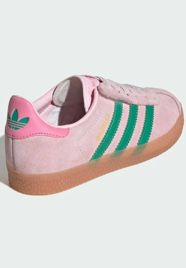 Кроссовки gazelle Adidas Originals, Clear Pink Court Green Bliss Pink — фото 4