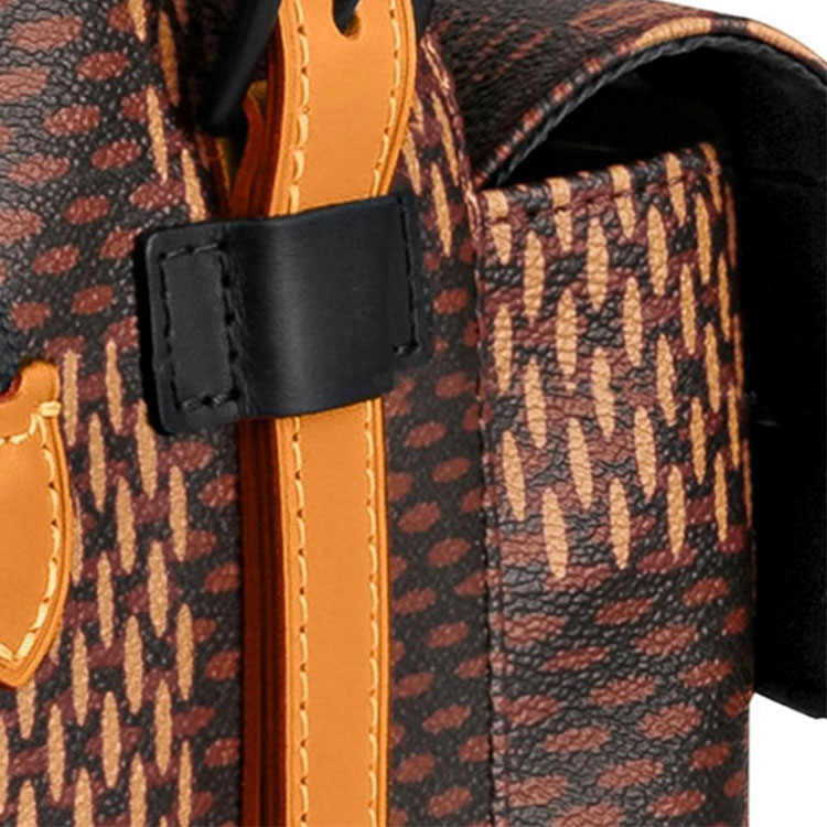 Рюкзак мужской Louis Vuitton Nigo Christopher Damier Ebene Giant Pm — фото 4