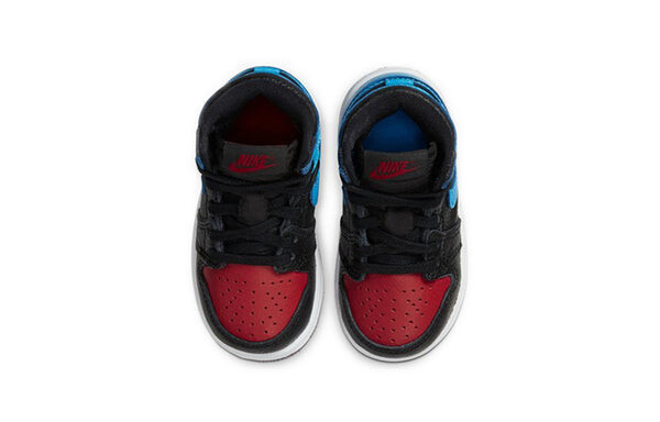 Кроссовки 1 ретро высокие og Air Jordan, черный — фото 3