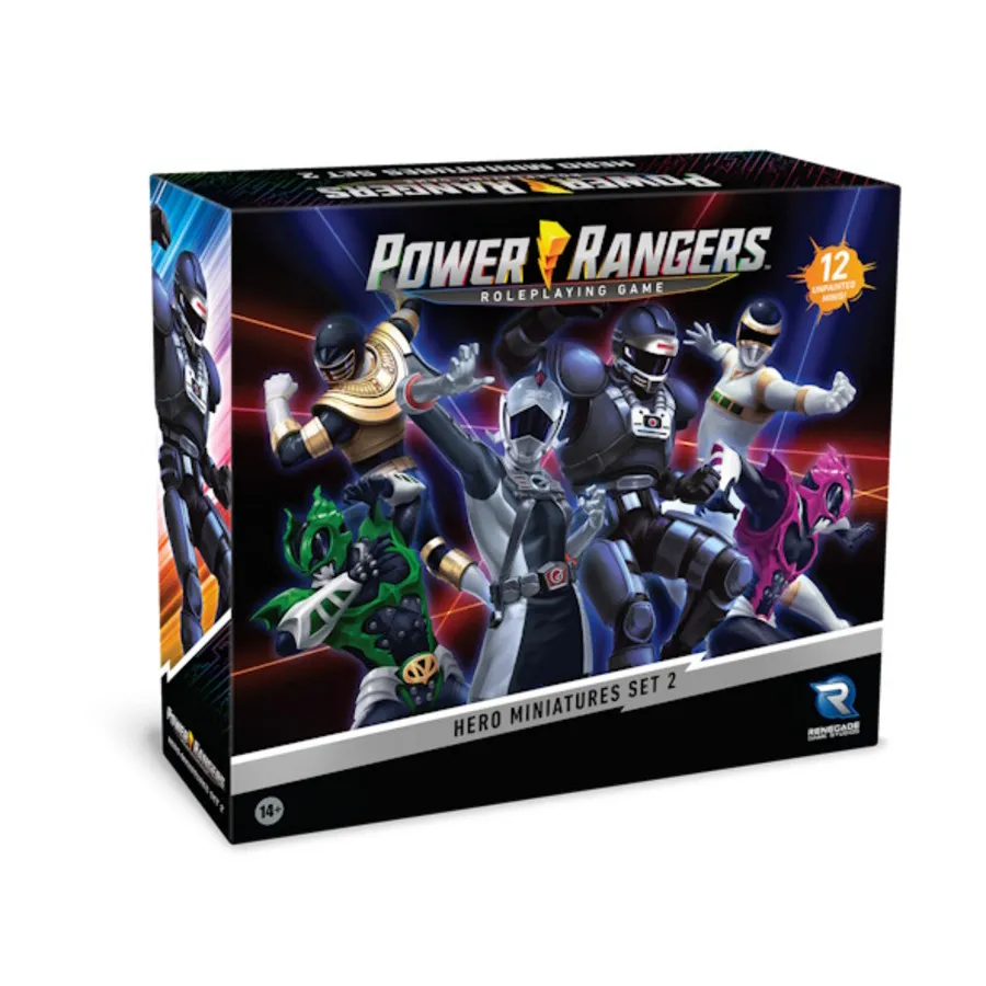 

Бокс-сет миниатюр Power Rangers Hero Miniatures Set #2, Power Rangers Role Playing Game